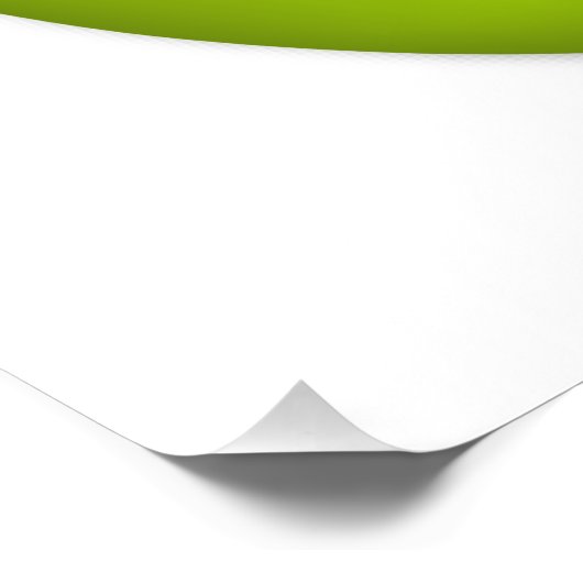 Green Apple Perfect Poster (Hoek)