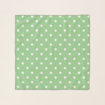Green Apple Polka Dot Sjaal<br><div class="desc">Een mooie groene tint die doet denken aan groene appels.   Sommige producten bevatten ook overeenkomende groene appel- en witte poka-punten.   Ze zijn een leeg doek dat klaar is voor jouw tekst of afbeelding.</div>