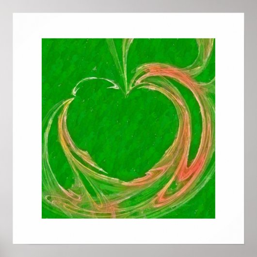 Green Apple Poster (Voorkant)