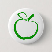 Green Apple Ronde Button 5,7 Cm (Voorkant)