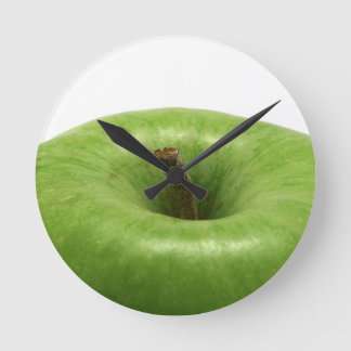 green apple ronde klok