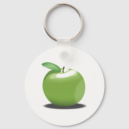 Green Apple Sleutelhanger (Voorkant)