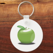 Green Apple Sleutelhanger (Voorkant)
