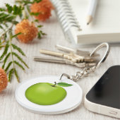 Green Apple Sleutelhanger (Voorkant Rechts)