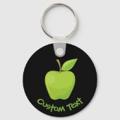 Green Apple-Sleutelhanger Sleutelhanger (Voorkant)