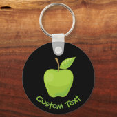 Green Apple-Sleutelhanger Sleutelhanger (Voorkant)