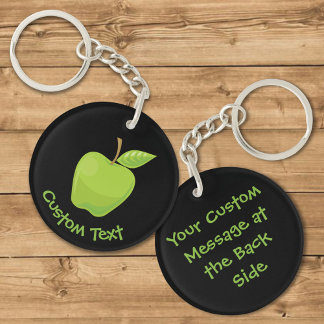 Green Apple-Sleutelhanger Sleutelhanger