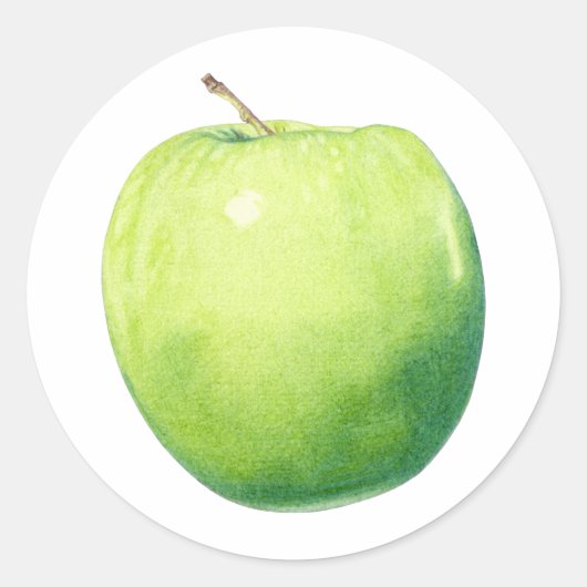 Green Apple Sticker (Voorkant)