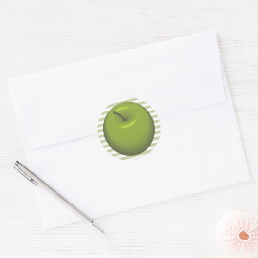 Green Apple Stickers (Envelop)