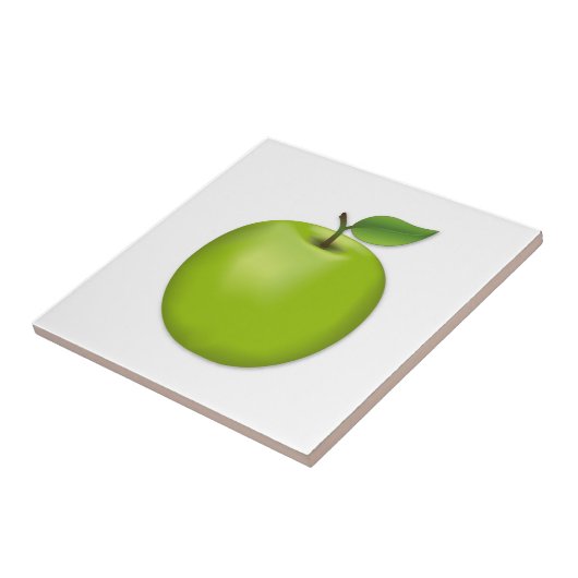 Green Apple Tegeltje (Zijkant)