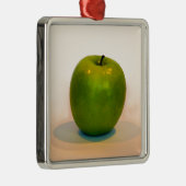 Green Apple Trio Metalen Ornament (Rechts)