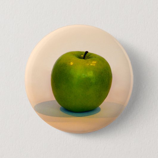 Green Apple Trio Ronde Button 5,7 Cm (Voorkant)