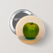 Green Apple Trio Ronde Button 5,7 Cm (Voorkant /achterkant)