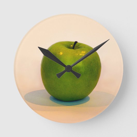 Green Apple Trio Ronde Klok (Voorkant)
