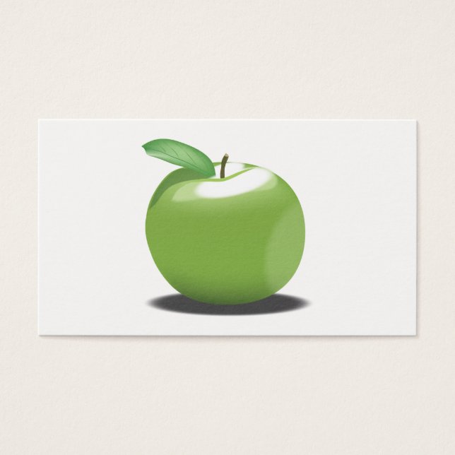 Green Apple Visitekaartje (Voorkant)
