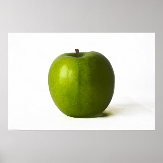 Green Apple-wapn Poster (Voorkant)