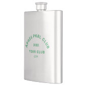 Green Après PKBL Club Crest Pickleball Flacon (Links)