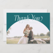 Green Arch Wedding Bedankt (Voorkant)