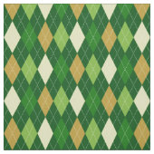 Green Argyle Fabric Stof (Swatch)