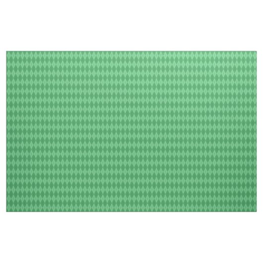 Green Argyle Pattern Fabric Stof (Yard (91,4 cm))