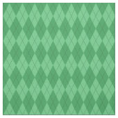 Green Argyle Pattern Fabric Stof (Swatch)