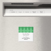 Green Argyle sparen de Magnet van de Datum (Insitu (Vaatwasser))
