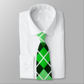 Green Argyle Stropdas (Gebonden)