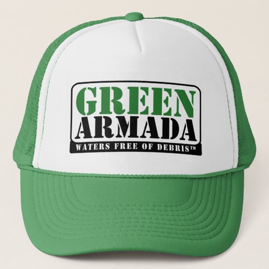 Green Armada Trucker Hat Pet (Voorkant)