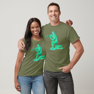 Green Army Man T-shirt