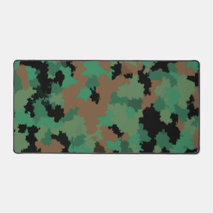 Green Army Oerwoud Camouflage Patroon Ontwerp Bureaumat