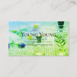 Green Aromatherapie Health Essential Oils Visitekaartje