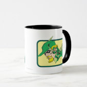 Green Arrow Head Shot Mok (Voorkant rechts)