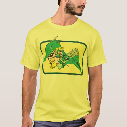 Green Arrow Head Shot T-shirt (Voorkant)