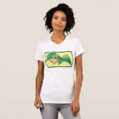 Green Arrow Head Shot T-shirt (Voorkant volledig)