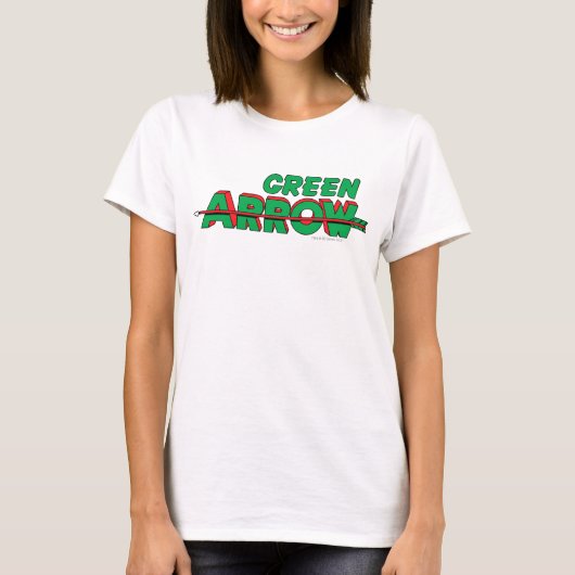 Green Arrow Logo 2 T-shirt (Voorkant)