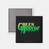 Green Arrow Logo 3 Magneet (Voorkant / Achterkant)