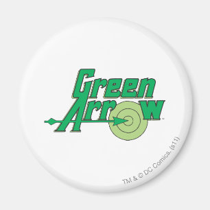 Green Arrow Logo Magneet