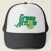 Green Arrow Logo Trucker Pet (Voorkant)