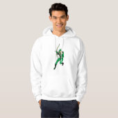 Green Arrow Shooting Arrow Hoodie (Voorkant volledig)