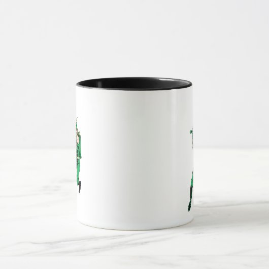 Green Arrow Shooting Arrow Mok (Midden)