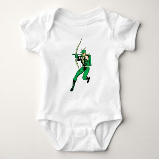 Green Arrow Shooting Arrow Romper (Voorkant)