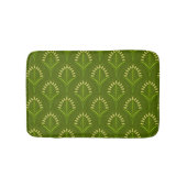 Green Art Deco Badmat (Voorkant)