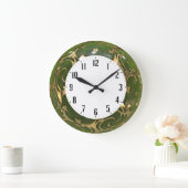 Green art deco grote klok (Huis)