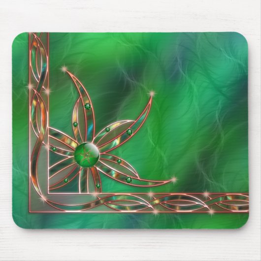 Green As the Grass Mousepad Muismat (Voorkant)