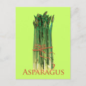 Green Asparagus Briefkaart (Voorkant)