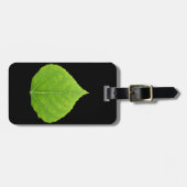 Green Aspen Leaf #11 Bagagelabel (Voorkant horizontaal)