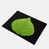 Green Aspen Leaf #11 Deurmat (Schuin)