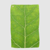Green Aspen Leaf #11 Golfhanddoek (Voorkant)