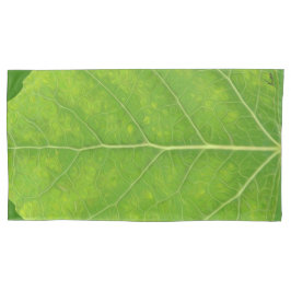 Green Aspen Leaf #11 Kussensloop