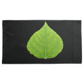 Green Aspen Leaf #11 Kussensloop (Voorkant-Rechts)